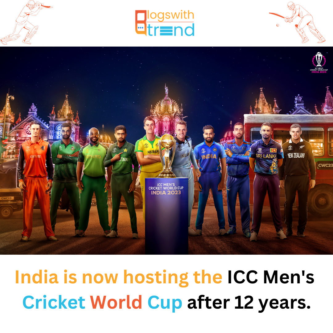 India Welcomes the World: ICC Men’s Cricket World Cup Returns After 12 Years in 2023